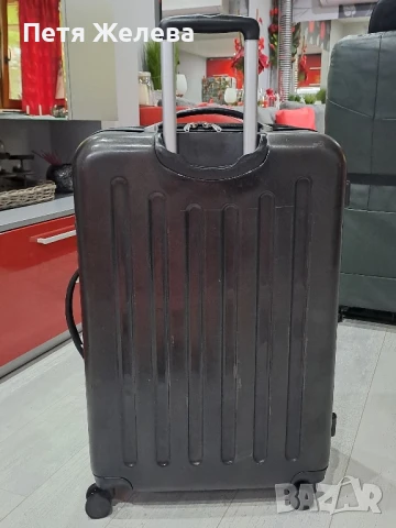 Куфар HAUPTSTADTKOFFER ( с телескопична дръжка, колела, шифър,уширител), снимка 4 - Куфари - 51039381