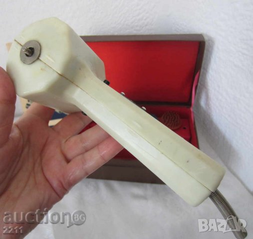 стар руски уред за масаж с оригинална кутия и инструкция, снимка 4 - Антикварни и старинни предмети - 28901513