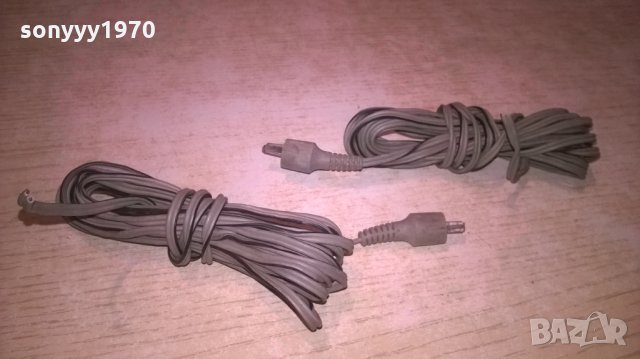 DUAL-КАБЕЛИ 2БРХ3,5М- ЗА ТОНКОЛОНИ-СИВИ-ВНОС ХОЛАНДИЯ, снимка 2 - Тонколони - 27918983