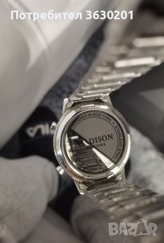 Мъжки часовник Madison New York, снимка 3 - Друга електроника - 39591068
