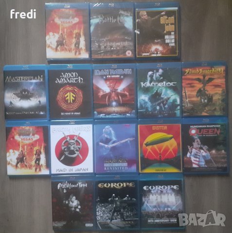 Вlu-ray дискове с кутии и обложки (записани) и Oригинални