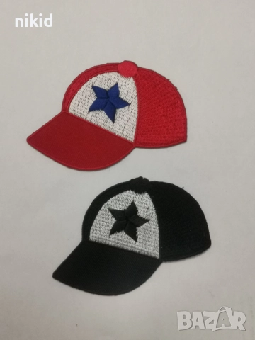 спортна шапка емблема апликация бродерия за дреха дрехи самозалепваща се нашивка