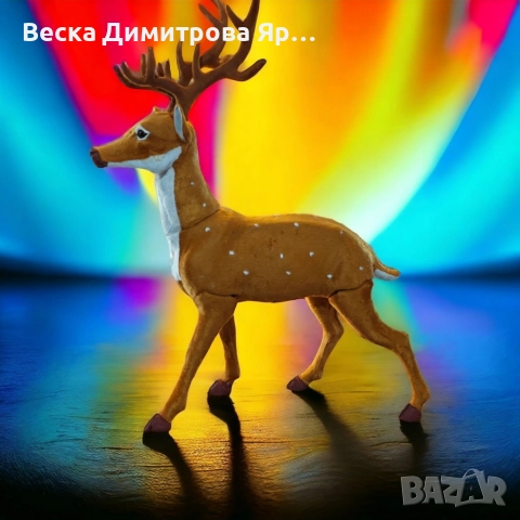 Елегантен коледен елен – перфектната празнична декорация, снимка 6 - Декорация за дома - 52628260