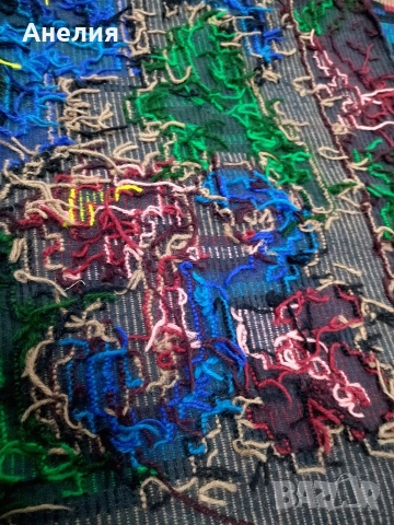 Вълнено покривало за легло от Чипровския край Ново, снимка 6 - Покривки за легло - 53410955