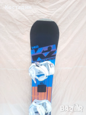 сноуборд  K2 CMPNY  с автомати  140см.  , снимка 2 - Зимни спортове - 52461949