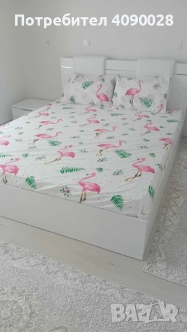 Спално бельо от ранфорс Flamingo, снимка 3 - Спално бельо - 53302118
