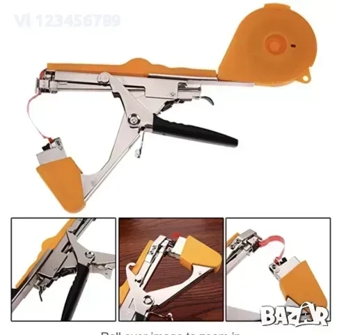 Клещи за връзване на лози, домати, краставици, цветя и други растения!!