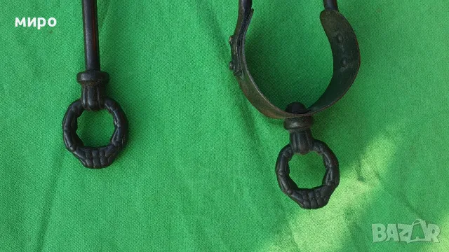 Прибири за камина /медни/1900г, снимка 4 - Антикварни и старинни предмети - 49067780