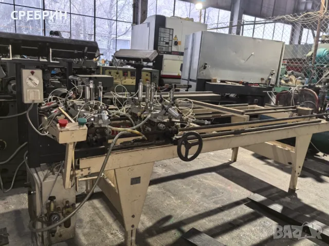 Преса за сглобка на чекмеджета + нагряване и размери 2550 х 750, снимка 2 - Други машини и части - 49174340