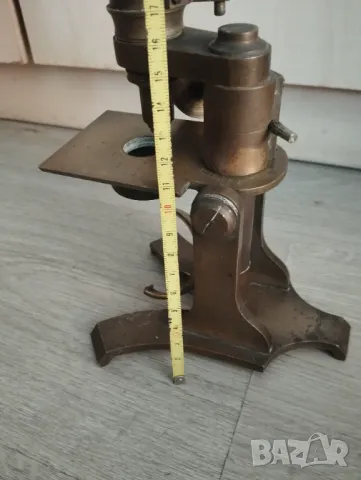 Стар микроскоп, снимка 2 - Други ценни предмети - 47439532