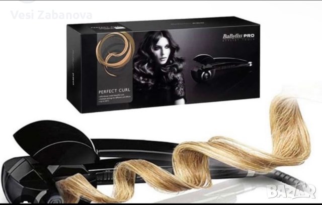 Преса за коса букли  Babyliss, снимка 2 - Преси за коса - 43049340