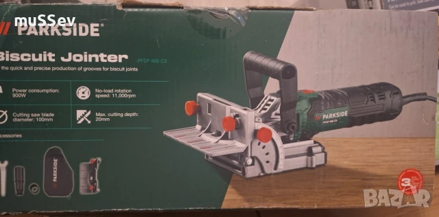 фреза на Parkside за плоски дибли на Парксайд 