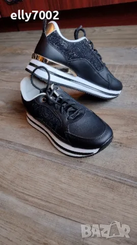 Нови, черни кожени обувки Паоло Ботичели. , снимка 2 - Дамски ежедневни обувки - 48163742