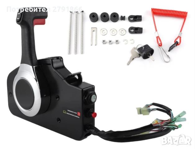 Дросел за лодка страничен монтаж 24800‑ZZ5‑A22 CNC алуминиева сплав, подходяща за двигател Honda