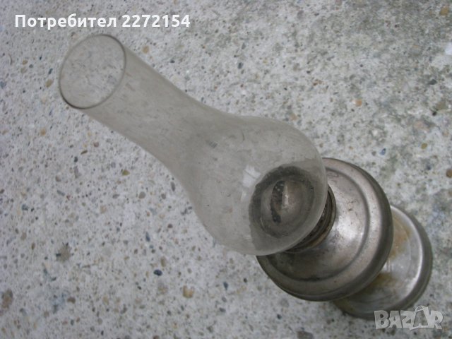 Лампа газена, снимка 1 - Антикварни и старинни предмети - 28291171