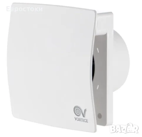 Вентилатор Vortice Punto Evo Flexo MEX 100/4 LL 1S T, 9 W, 220 V, 17,3 x 17,3 x 12,6 см, цвят: бяло, снимка 2 - Вентилатори - 47335841