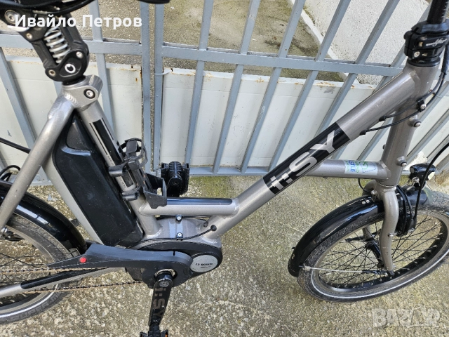 Електрически велосипед 20 цола I:SY-ръчна газ/няма ограничение, снимка 7 - Велосипеди - 52837161