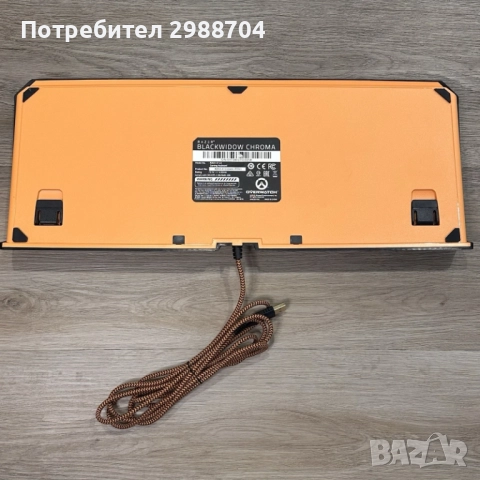 Геймърска клавиатура Razer Blackwidow chroma overwatch, снимка 3 - Клавиатури и мишки - 51685737