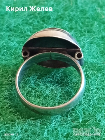 Дизайнерски сребърен пръстен АРТ БИЖУ нестандартен дизайн много красив 52319, снимка 3 - Пръстени - 52848138