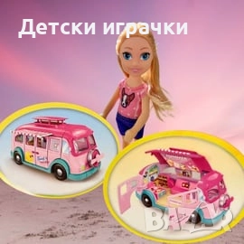 Кукла Барби с камион за сладолед , снимка 9 - Кукли - 52657844