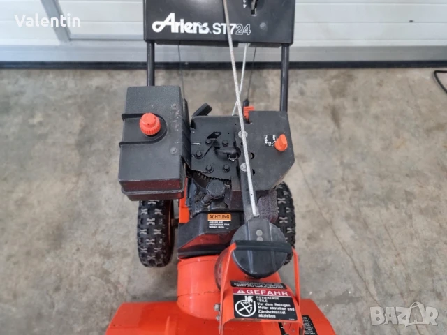 Немски роторен снегорин, снимка 4 - Градинска техника - 50537907