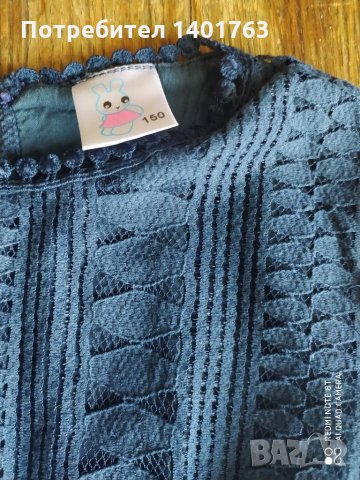 Детска официална рокля с дълъг ръкав, снимка 2 - Детски рокли и поли - 33324528