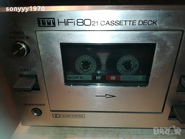 ITT 8021 HIFI DECK ВНОС GERMANY 1704211736, снимка 11 - Декове - 32584377