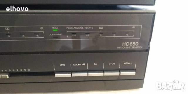 Ресивър Telefunken HR650 и Дек Telefunken HC650, снимка 2 - Ресийвъри, усилватели, смесителни пултове - 43475096