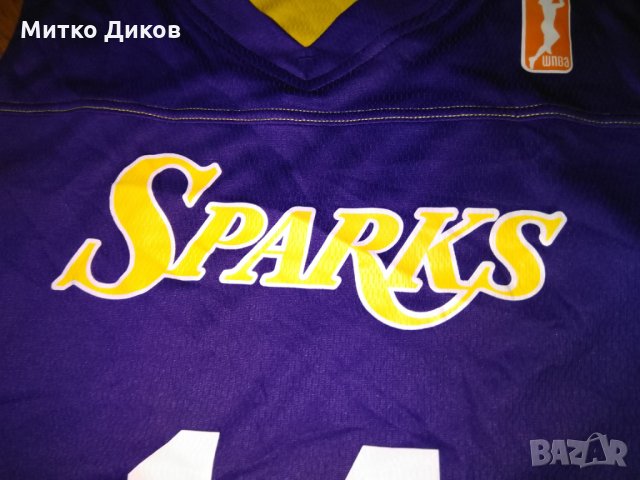 Баскетболна тениска две лица Аллесон -Спаркс Парамус №14 размер М, снимка 4 - Баскетбол - 28483702