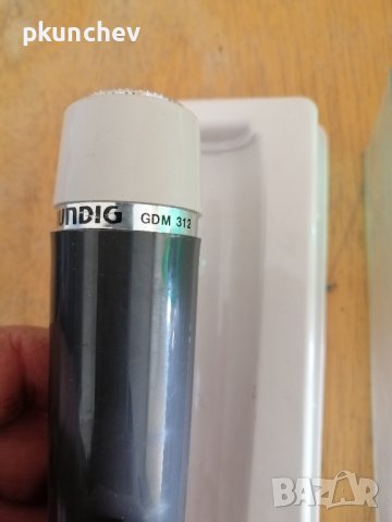 Ретро микрофон GRUNDIG GDM 312, снимка 2 - Микрофони - 43556817