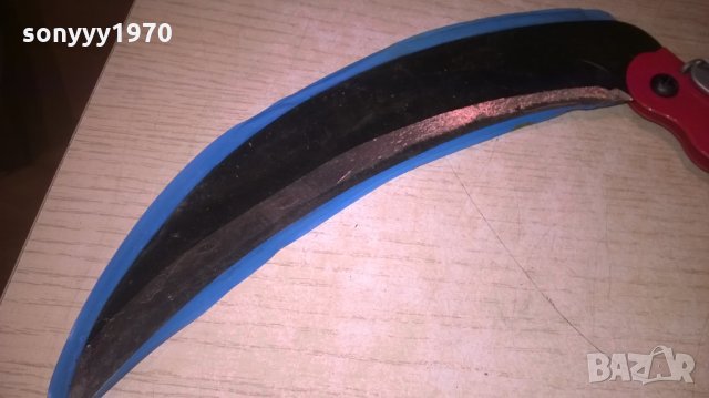 НОВА коса-сгъваема-43х23см-метална, снимка 5 - Градински инструменти - 27408485
