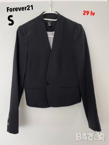 Дълго пухкаво палто Сака Zara H&M Bershka Forever21 (S/M), снимка 3 - Сака - 38112865