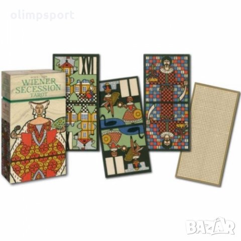 карти таро LOSCARABEO WIENER SECESSION TAROT - LIMITED EDITION нови​ Шестата част от поредицата Anim, снимка 2 - Карти за игра - 32664665