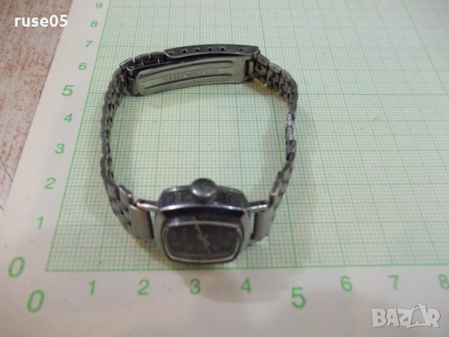 Часовник "ZARIA" с верижка ръчен дамски съветски работещ - 7, снимка 2 - Дамски - 28356641