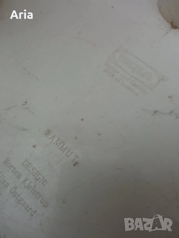 7 бр. Детско столче-табуретка MAMMUT (ikea) и масичка, снимка 4 - Столове - 52309737