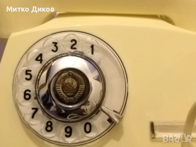 Стационарен телефон КГБ модел VEF STA-2,СССР Вертушка 1983г. нов, снимка 4 - Други - 52905002