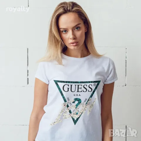 Guess дамски тениски Различни дизайни , снимка 6 - Тениски - 49658228