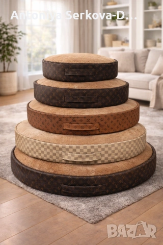 👜 Louis Vuitton луксозни легла и чанти за домашни любимци , снимка 3 - Чанти - 52802408