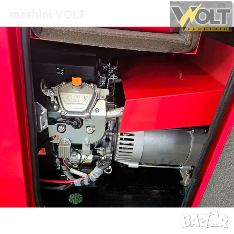 Генератор за ток 12.5kW, бензинов, обезшумен, комбиниран трифазен/монофазен, BULLMAX, връзка с ATS, снимка 5 - Генератори - 48296339