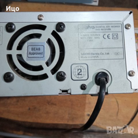 Sanyo DVD reciever, снимка 6 - Ресийвъри, усилватели, смесителни пултове - 38587299