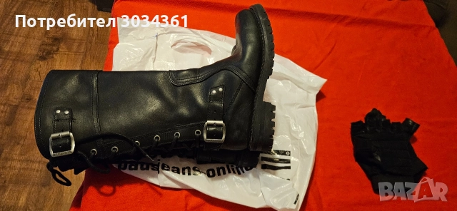 Harley davidson дамски ботуши, снимка 3 - Дамски ботуши - 52614323