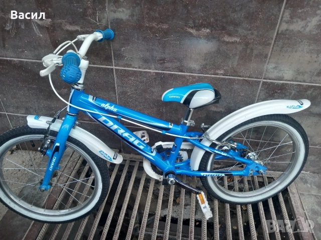 Лек алуминиев велосипед Драг Алфа 18 и 16 цола , снимка 2 - Велосипеди - 51687338
