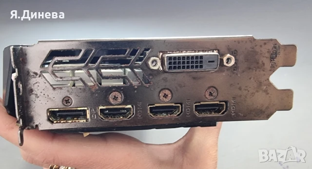 Gigabyte GV-N 105 4 GB видеокарта , снимка 5 - Видеокарти - 50561779