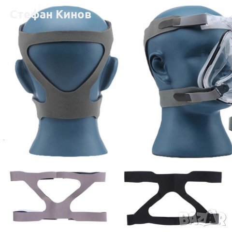 Универсална Каишка (headgear) за глава за CPAP / ЦПАП маска, снимка 1 - Корсети, колани и коректори - 24164620