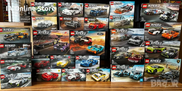 Колекция Lego Speed Champions Ferrari,Nissan,Audi,Lamborghini,BMW и др