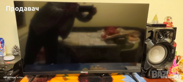 Телевизор HISENSE 32 инча HD LED , снимка 2 - Телевизори - 52859156