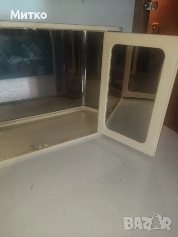 Пластмасов шкаф за баня с огледални части, снимка 7 - Шкафове - 53395655