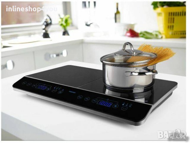 Немски Двоен индукционен котлон Medion MD 15324, снимка 6 - Котлони - 37646567