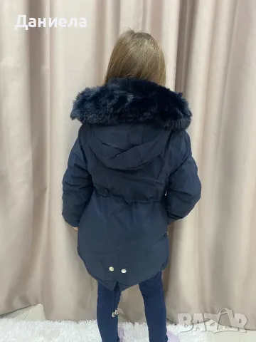 Дебело зимно яке тип парка, снимка 3 - Детски якета и елеци - 48225671