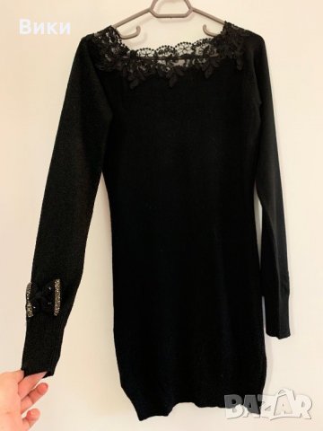 Черна рокля туника